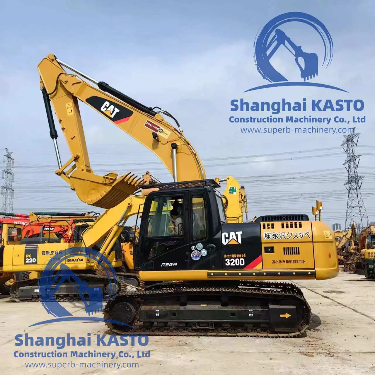 Гусеничный экскаватор CAT 320D 320DL гусеничный 320 325 D оригинальный для продажи в Японии