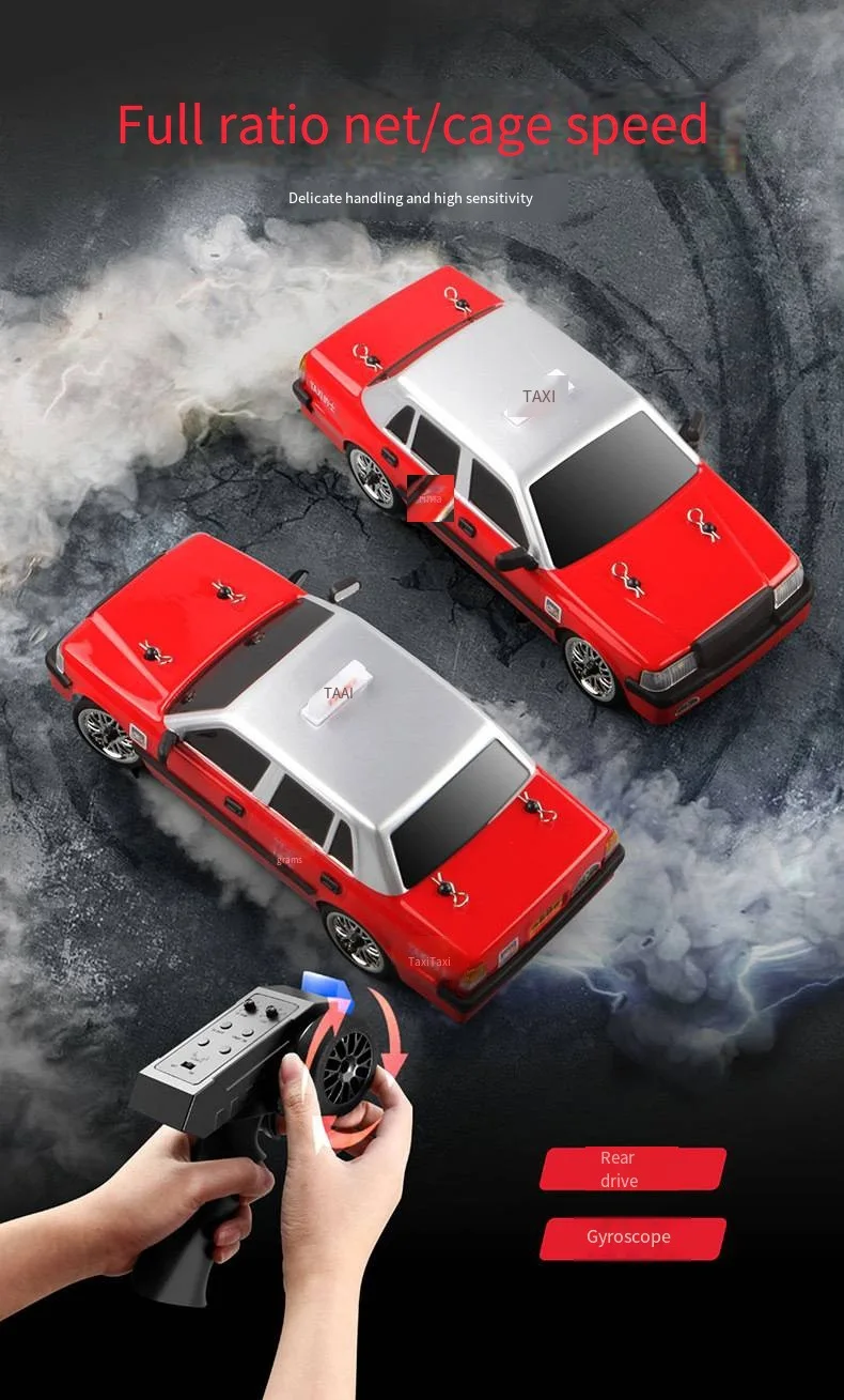 Оригинальная Заводская 1/16 автомобиля MN38 2 4 г 20 км/ч дрейф такси корона модель с дистанционным управлением детские игрушки автомобиль vs MJX 14210