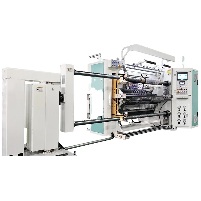 New Generation Professional Manufacture Automatic Hydraulic Polyethylene Film/Primary Film Cutting Slitting Rewinding Machine