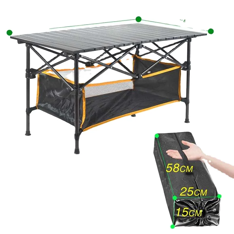 
Metal High Quality Lightweight Portable Camping Fold Table For Sale 