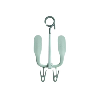 Rotary Shoe Rack Rotatable Hook Windproof And Antiskid With Clip 360 Degree Shoe Drying Artifact