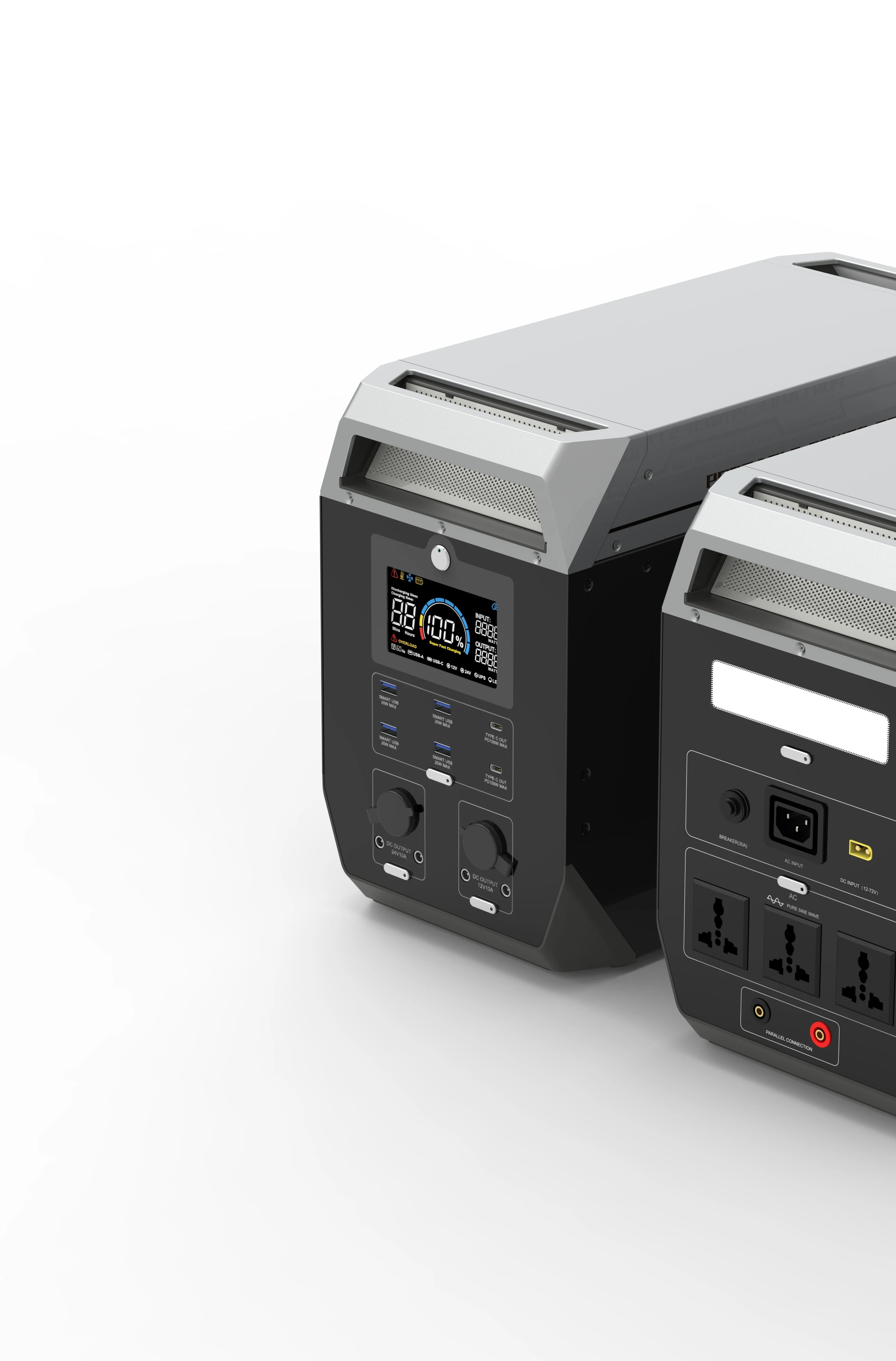 Solar Generator Powered Small Emergency Portable Battery 1000w 1500 Watts Charging Station And Power Station With Solar Panel