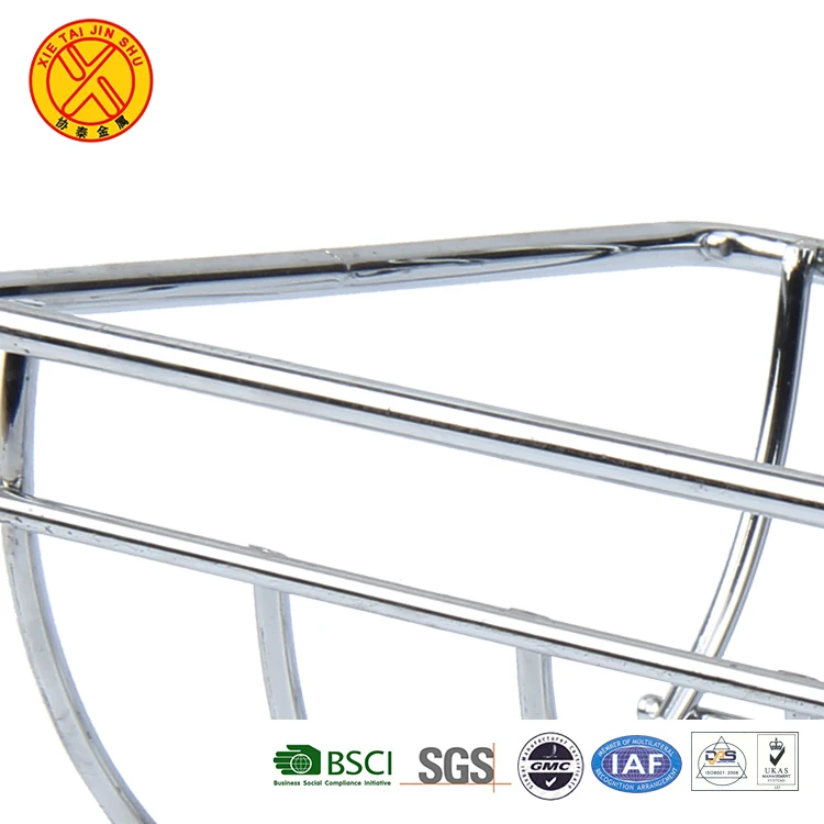 Best selling showers bathroom metal shower mesh wire corner shelf