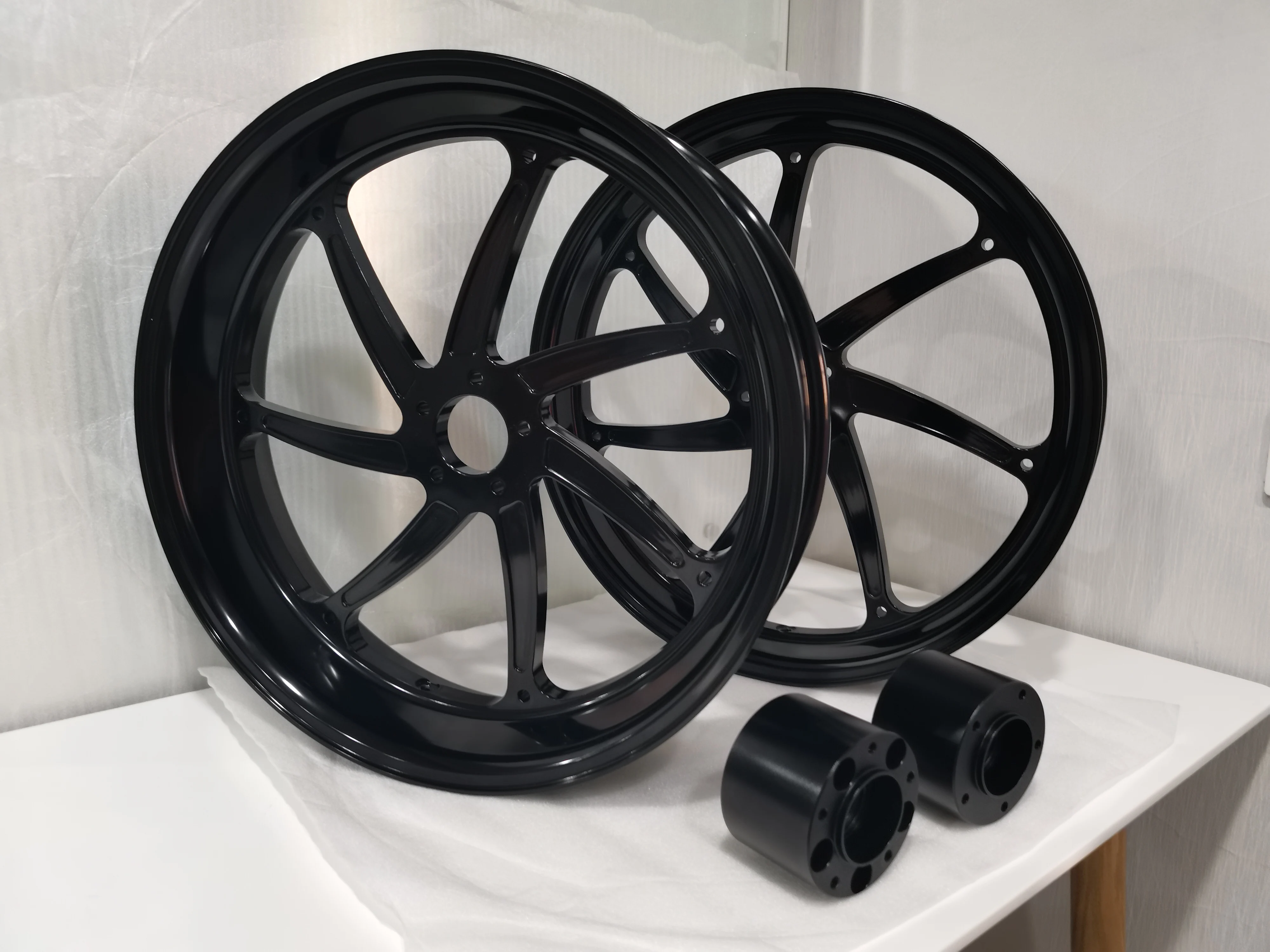 Колесные диски Передние и задние на заказ для CBR600RR 2007-2022 аксессуары мотоциклов черные 2008
