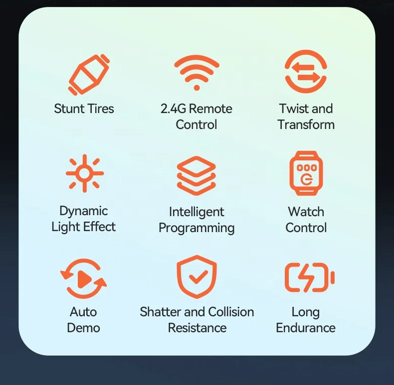 New Arrival Twist Car 2.4g Stunt Remote Control Stunt Car With Lighting And USB Charging For Kid Gift