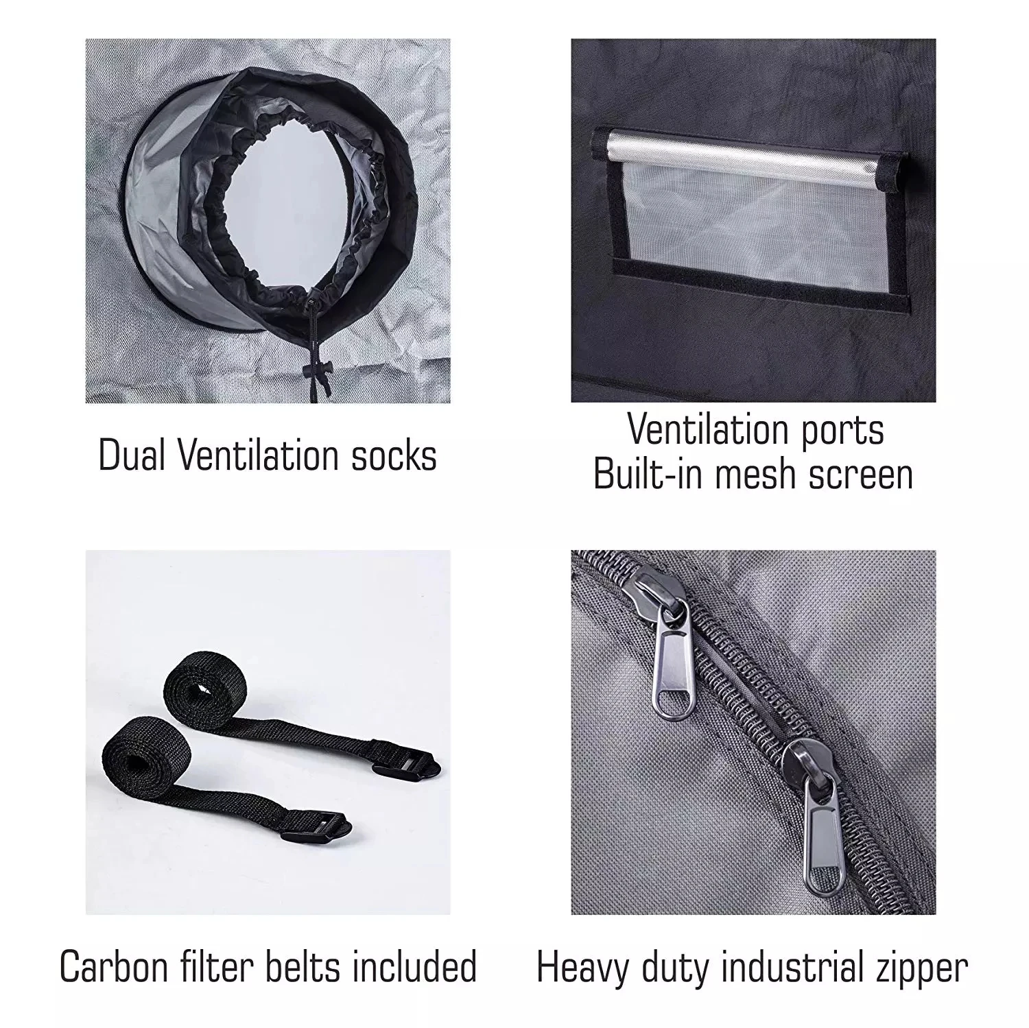 
120 120 200 Grow Tent Manufacturers 600D 1680D LED Grow Tent Complete Kit 