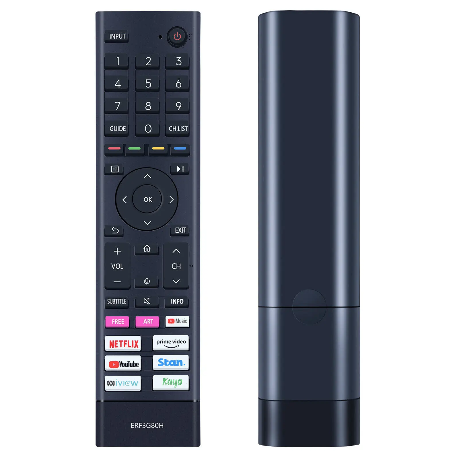 ERF3G80H New Replaced ERF3F80H IR Remote Control Fit for Hisense Smart LED TV A6 Series