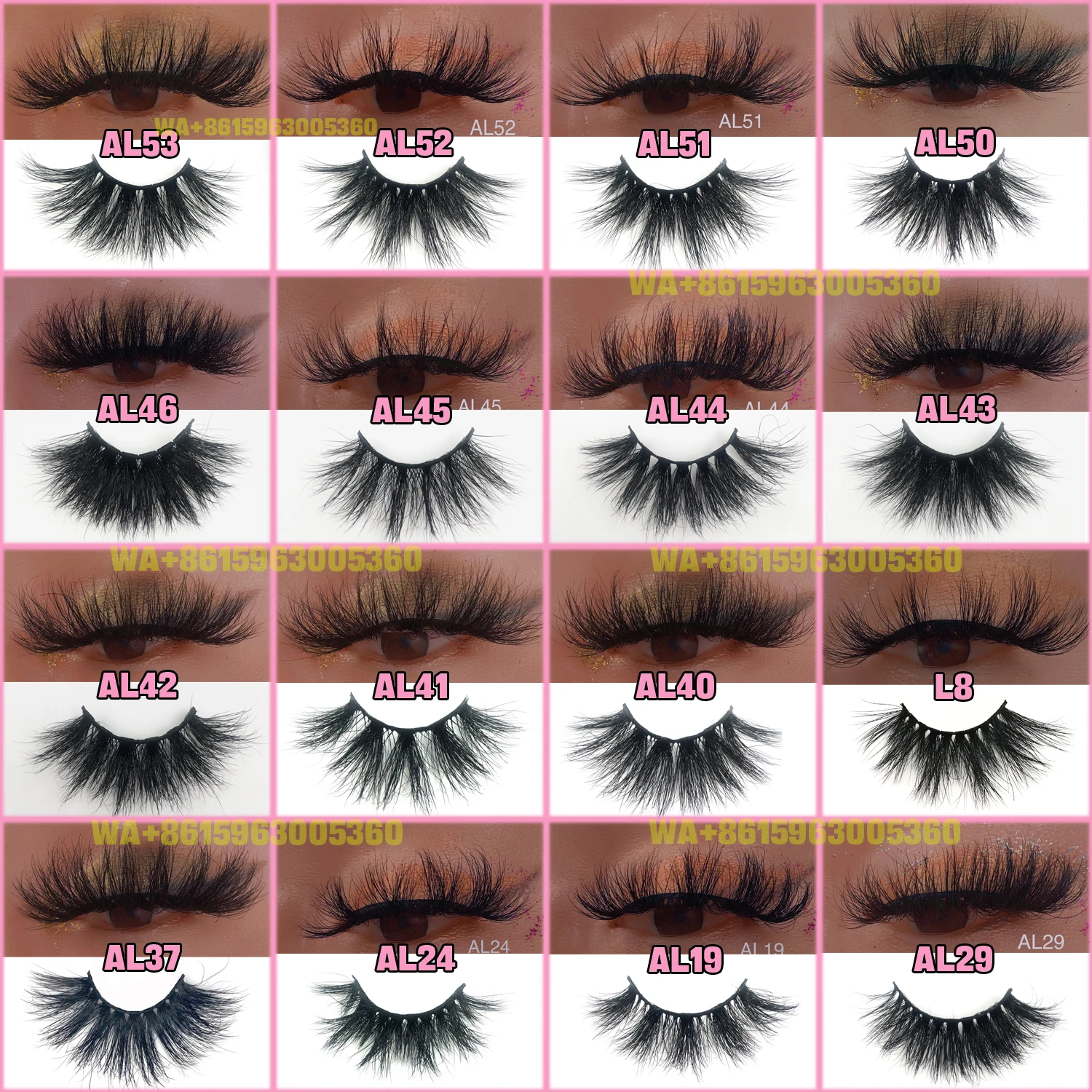 Mink Lashes 3d Wholesale Vendor 3d Mink Eyelashes Vendor Bulk Eyelashes Mink Cruelty-free Handmade Eyelashes
