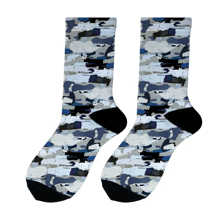 Wholesale hot sale long socks men colorful heated socks for men