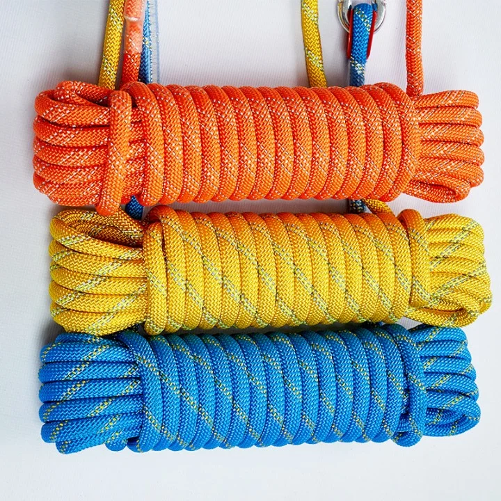 High-quality processing and customization of reflective wear-resistant nylon safety rope fire emergency rescue rope