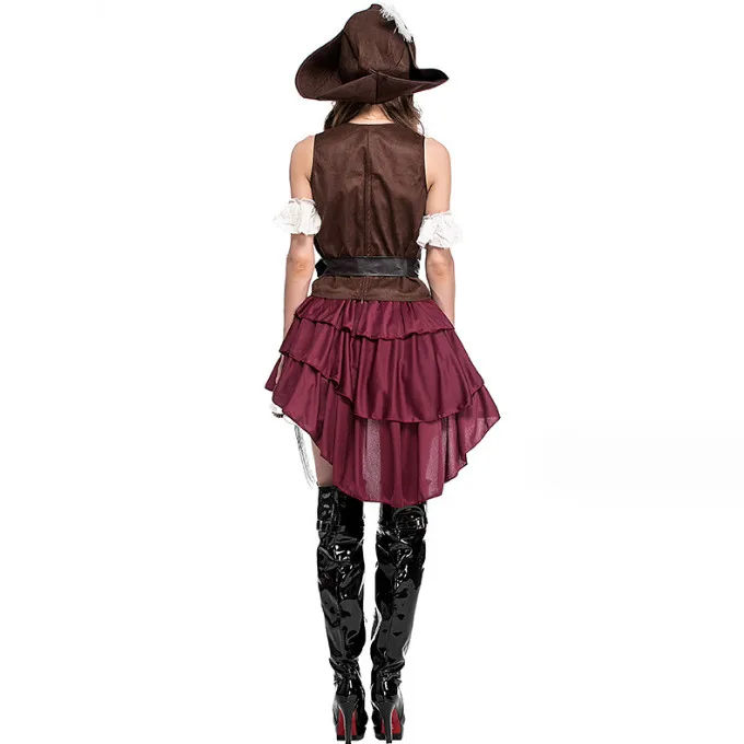 Halloween Costume Female Pirate Suit Pirate Cosplay Costume