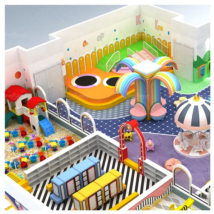 Commercial playground equipment soft play area large kids indoor playground for shopping mall