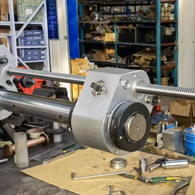 Fully automatic CNC portable electric line boring and welding machine