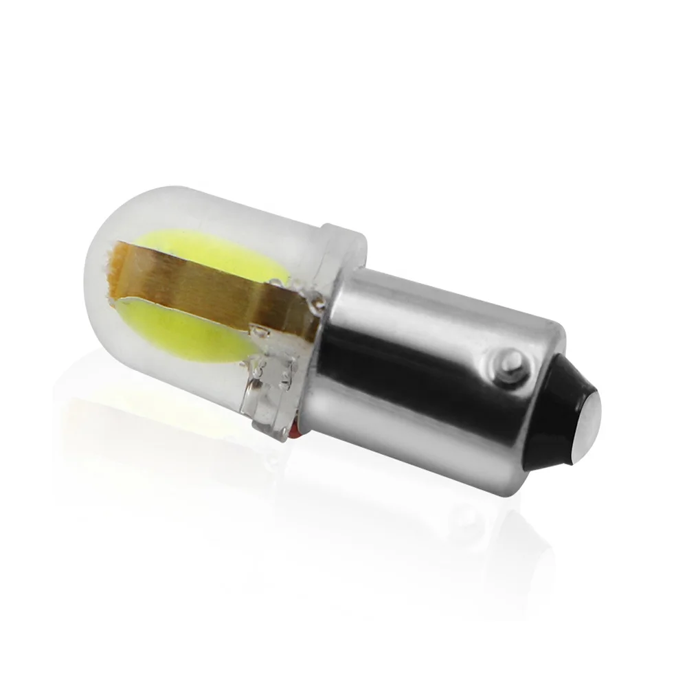 BA9S T4W 363 1895 233 Super Bright Round 3D COB LED White Car License Plate Light Dome Bulb Auto Lamp marker light DC 12V