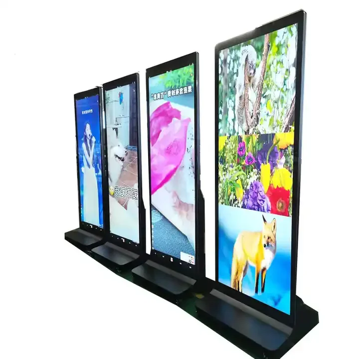 Напольный вертикальный ТВ сенсорный экран киоск 4k внутренний рекламный плеер дисплей Hd ЖК-дисплей светодиодные цифровые вывески