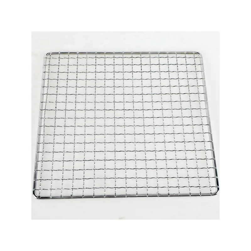 Wholesale stainless steel barbecue wiremesh square BBQ mesh