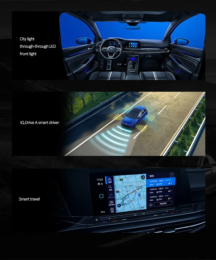 VW Golf R-Line грузовые кожаные сиденья левое Рулевое управление
