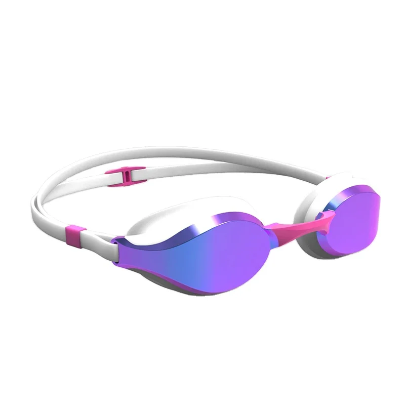 ZLF Factory Swim Goggle For Adult PC Anti-fog Fashion Multi-color electroplating Eyes UV-protection swimming Glasses 4000 RTS
