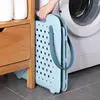 Wholesale Large Dirty Garment Folding Collapsible Bathroom Bag Storage Hamper Travel Dirty Clothes Machine Washable Laundry Bag