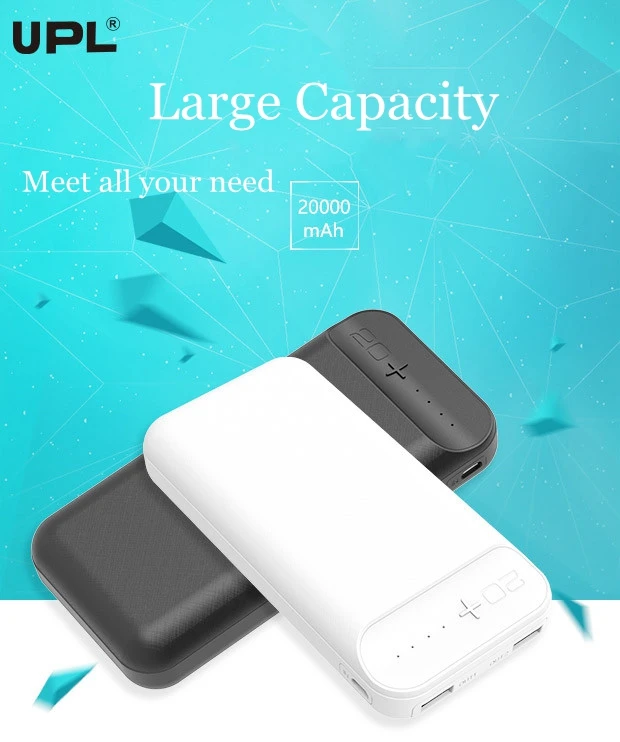Прямая продажа с фабрики, оптовая продажа, дешевый портативный внешний аккумулятор на 20000 мАч, один внешний аккумулятор usb и держатель телефона для совместной зарядки