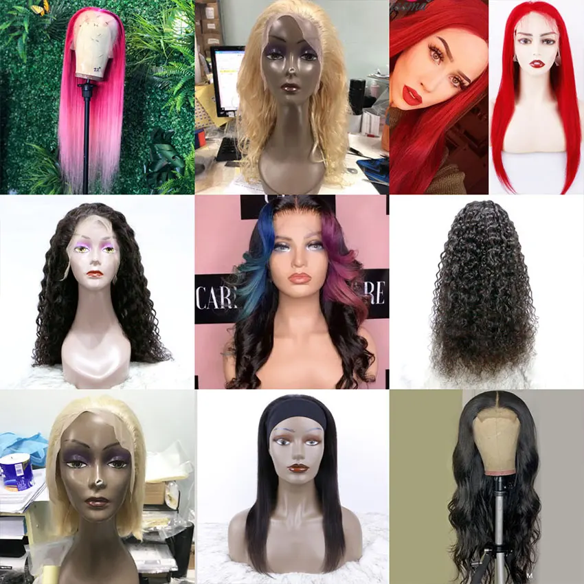 FH wear and go glueless wigs curly human hair 5x5 pre cut transparent lace front body/ water/ deep wave jerry curly hair wigs
