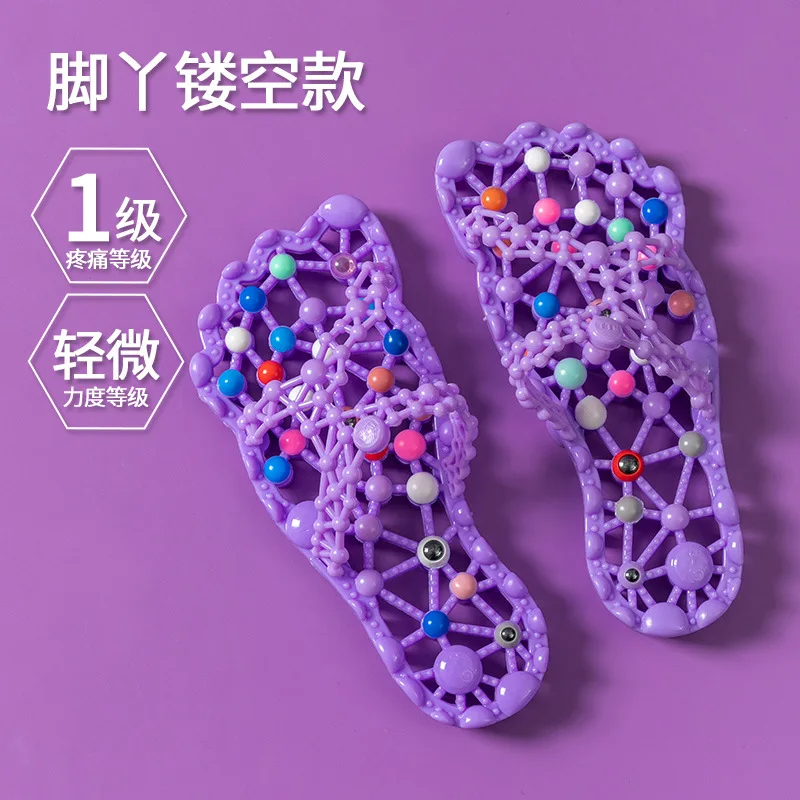 Soft Flip Beach Bathroom Slipper Circulation Healthcare Acupoint  Bathroom Products  Massage Sandals Foot Shoes