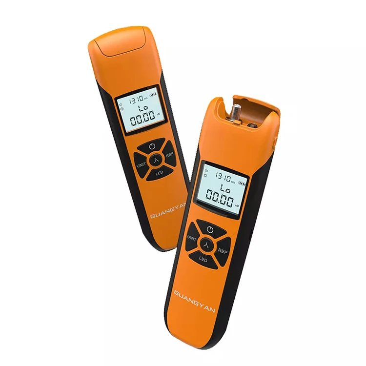 High Optical Power Meter Precision Rechargeable Battery Fiber Optic Power Meter With Flash Light OPM