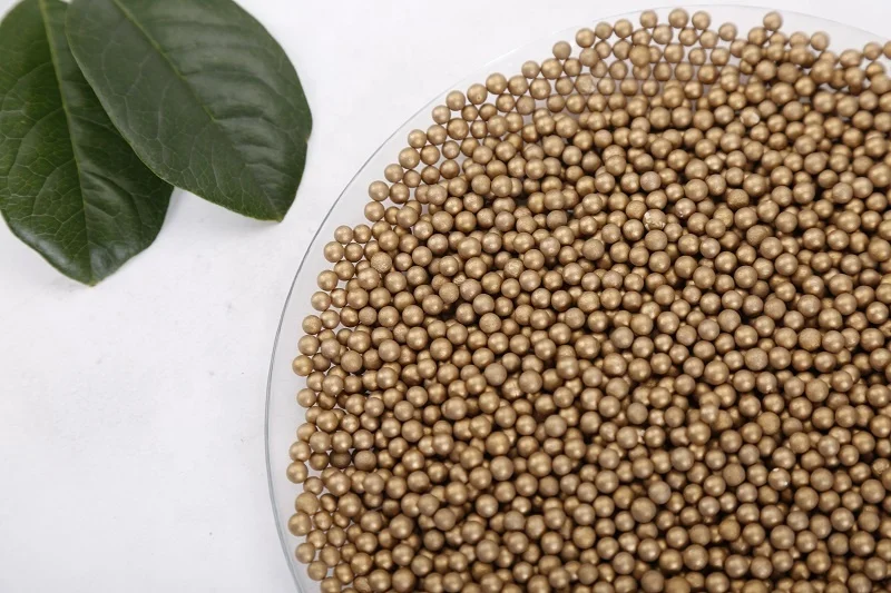 
Golden Micro Porous Antibacterial Ceramic Ball Filter Material 