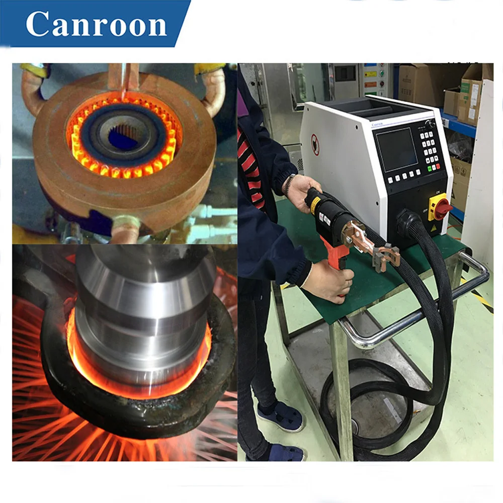 10KW advanced handheld induction heating device for brazing compressor copper tubing