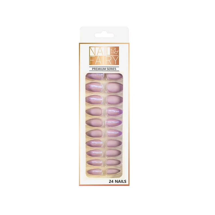 
Wholesale High Quality press on false nails French Nail Colorful Gel Press On Nails vendor 