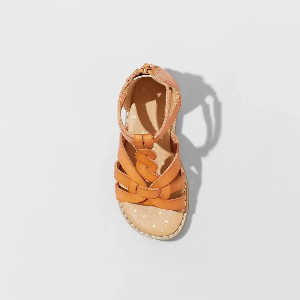 New Popular Open Toe Design Toddler Girl Gladiator Sandals