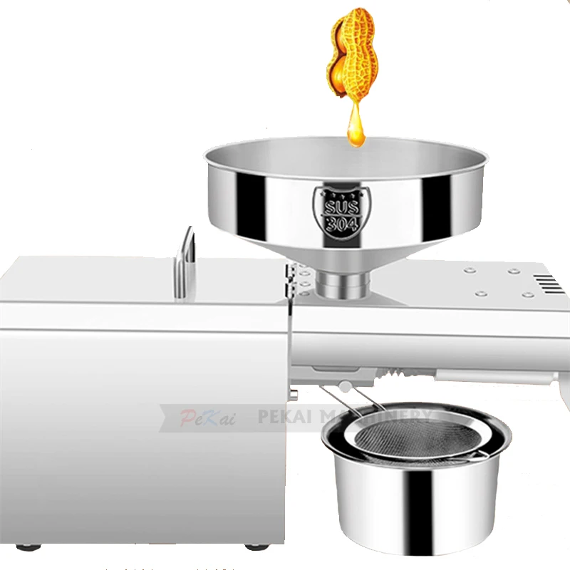 Sunflower Peanut Soybean Oil Press Machine Commercial Stainless Steel Oil Extractor
