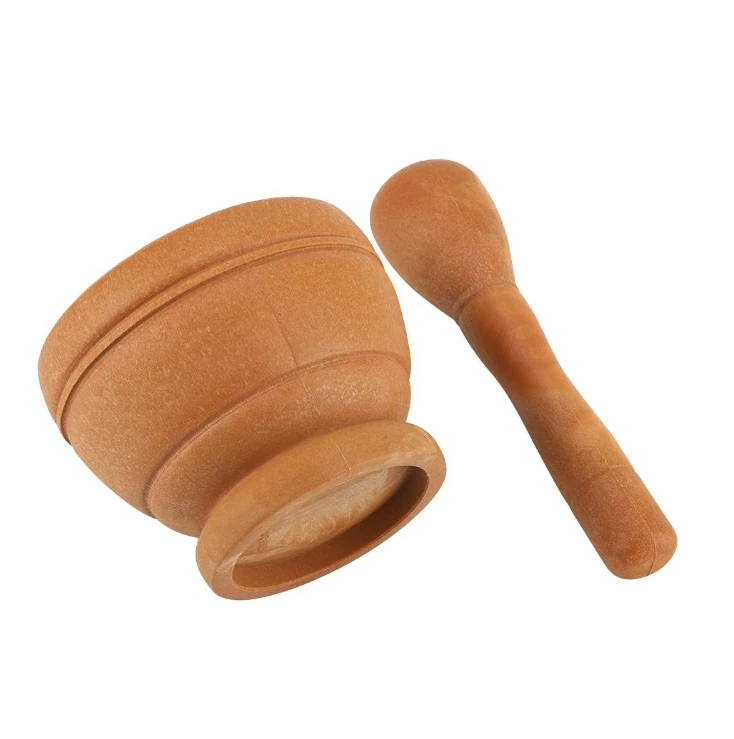 Multi-Functional Manual Household Plastic Garlic Press and Crusher Herb  Spice Grinding Mortar and Pestle