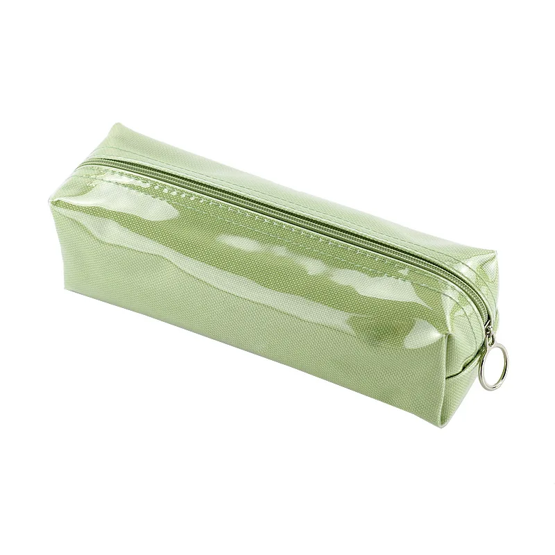 POSH DREAMS Fresh art TPU multifunctional zipper bag student stationery pencil case solid color