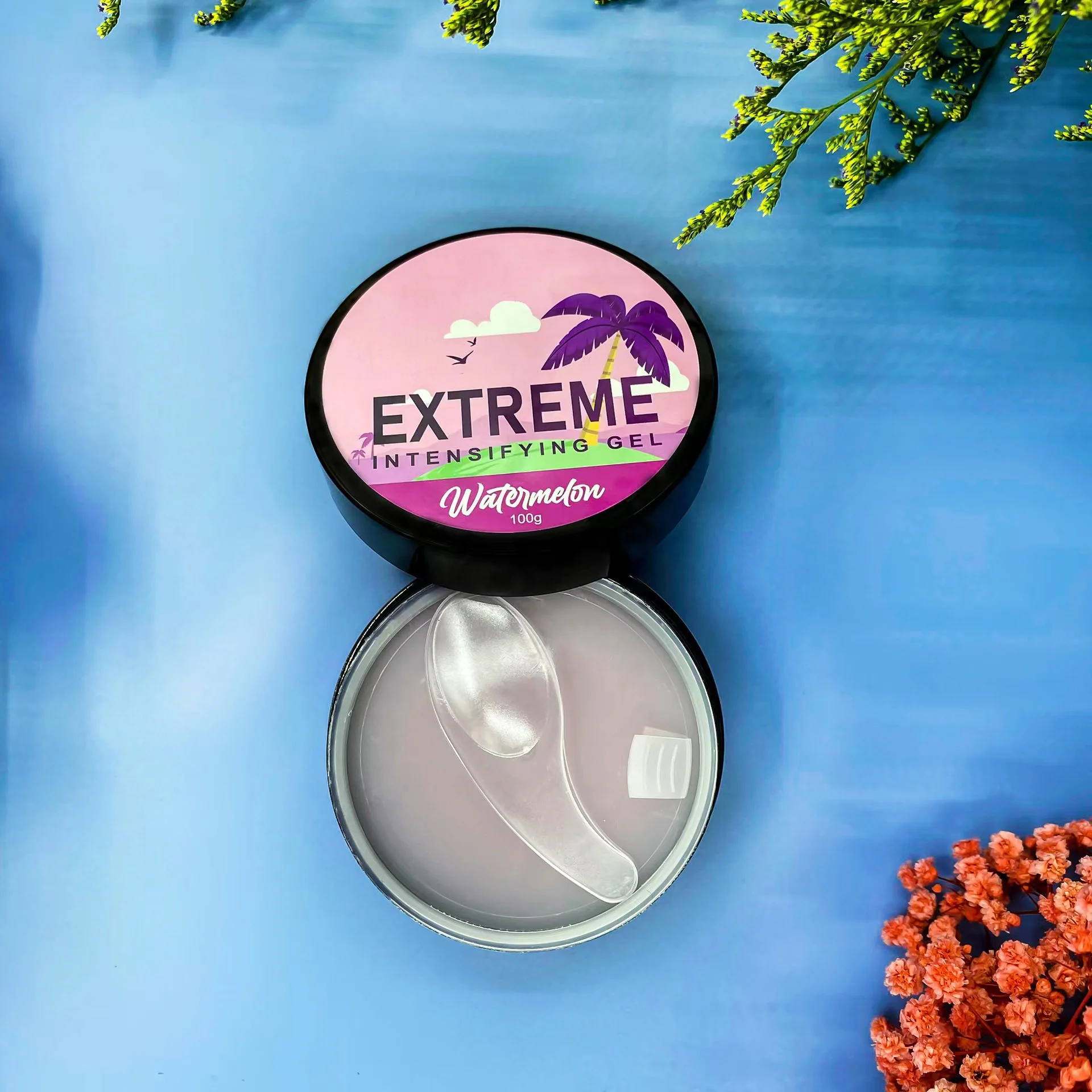 Customize private label watermelon tanning gel extreme intensifying tanning gel intensive tanning gel