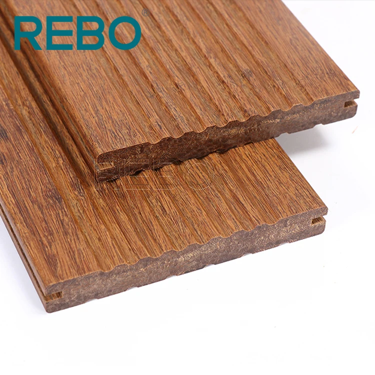 Hot sale high density popular bamboo wooden flooring outdoor