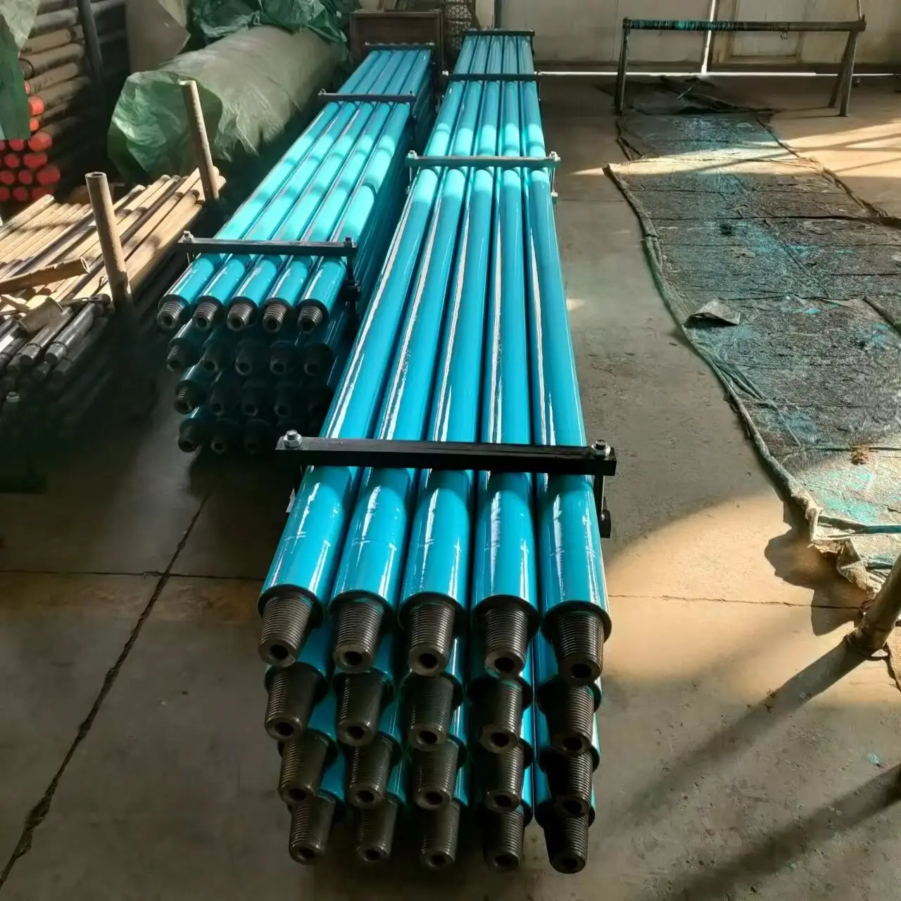 SML Water Well Drilling Drill Rod Api Thread Wear Resistant 76mm 3m Rock Blasting Friction Welding Dth Drill Pipe