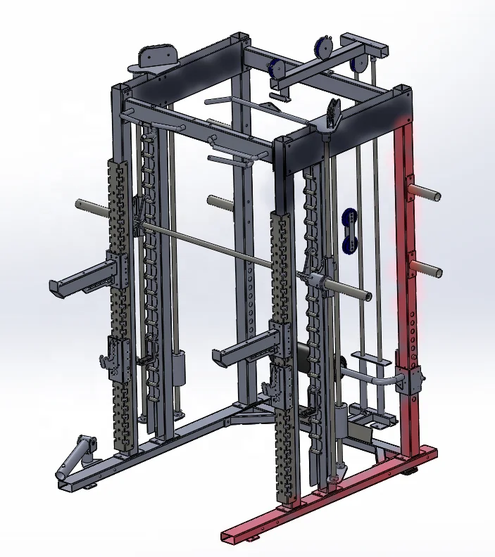 Prime Prodigy Rack Selectorized Fitness Rack Gym Multi Functional Cable Rack Trainer