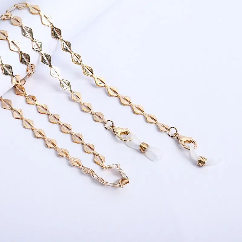 
Factory Price Eyeglass Facemask Chain Gold Plated Facemask Chain 