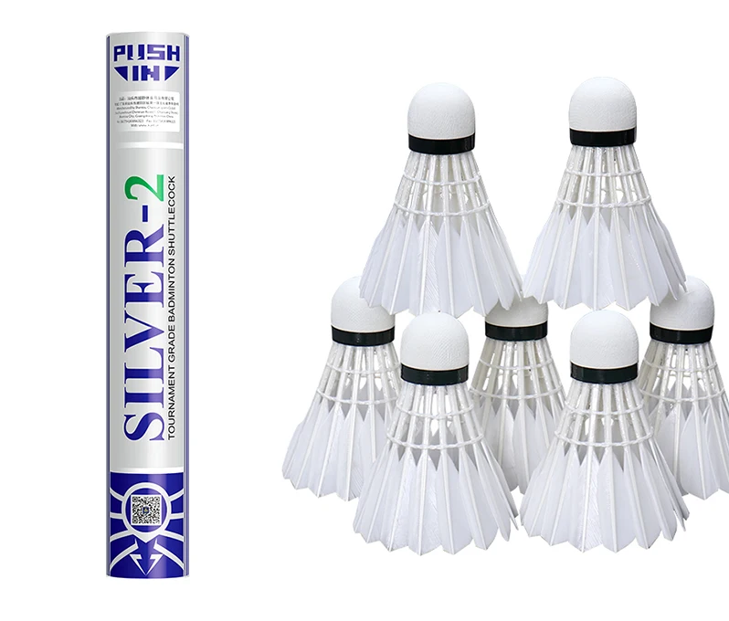 KUNLI Custom Logo Rebound Tournament Plastic 78 Speed Aeroplane Badminton Duck Feathers Shuttlecock Oem