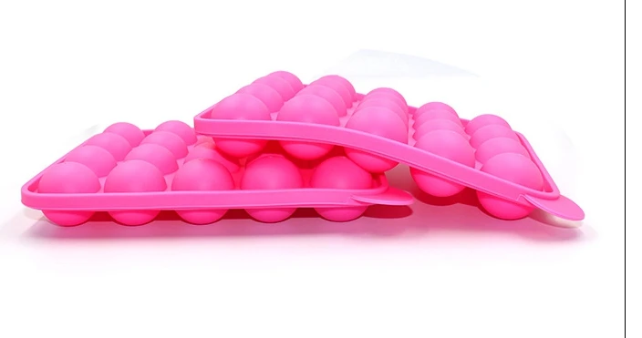 WH56 Silicone Round Lollipop Mold 20 Holes Chocolate Moulds Candy Maker Pop Lollipop Molds Cake Mould Baking Cake Mold