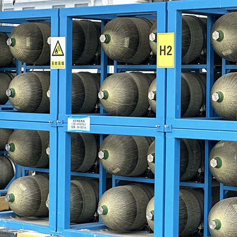 No pollution  Highly  efficiency  35MPa Hydrogen Storage Cylinder Hydrogen Tank  for  vehicle