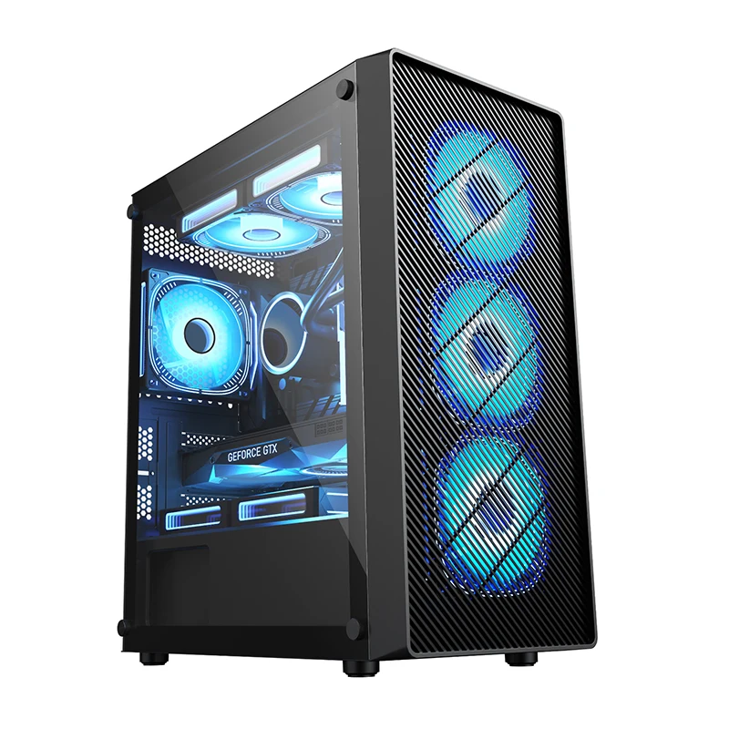 Настольный компьютер I5 12400F 16 ~ 32 ГБ 1 ТБ SSD RTX3050 6 DDR6 шесть ядер win-11 ПК настольный офисного и домашнего использования игровой