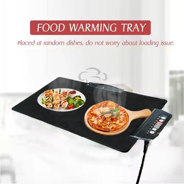 Food Heating Plate with Temperature Regulation for Restaurant Kitchen to Keep Preheated Food warmer tray