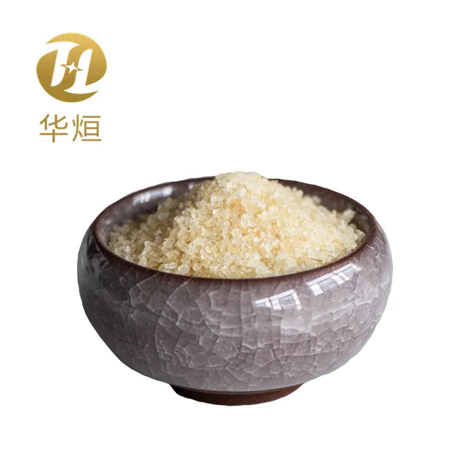 Wholesale Food Additives bulk Bovine hide gelatina Food grade Halal edible beef skin gelatin