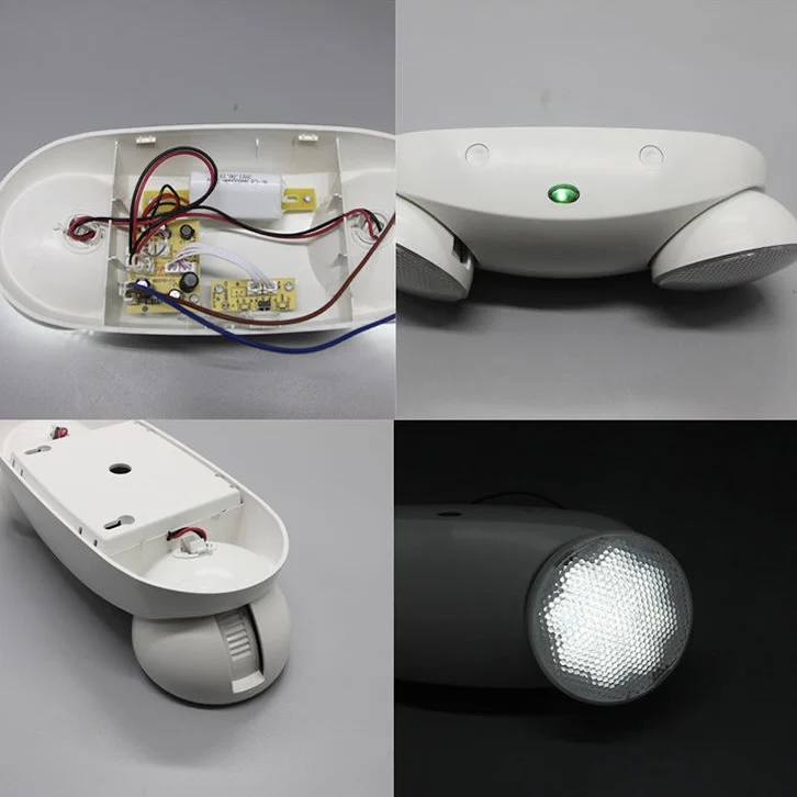 Well sold backup rechargeable wall mounted emergency lights, fire exit emergency lights