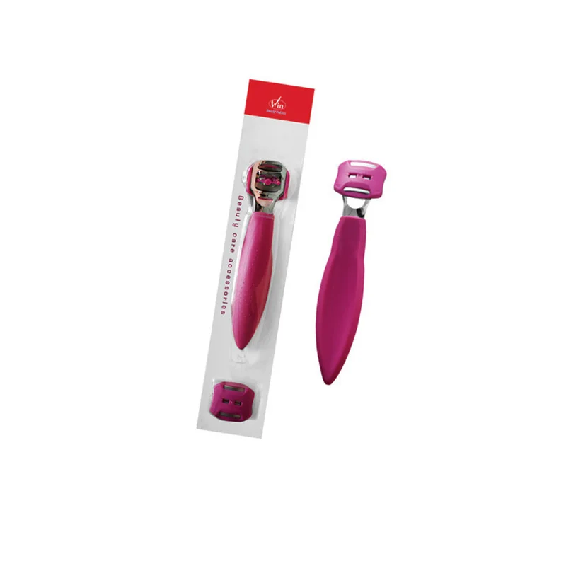 pedicure foot corn cutter with plastic handle callus remover cutter