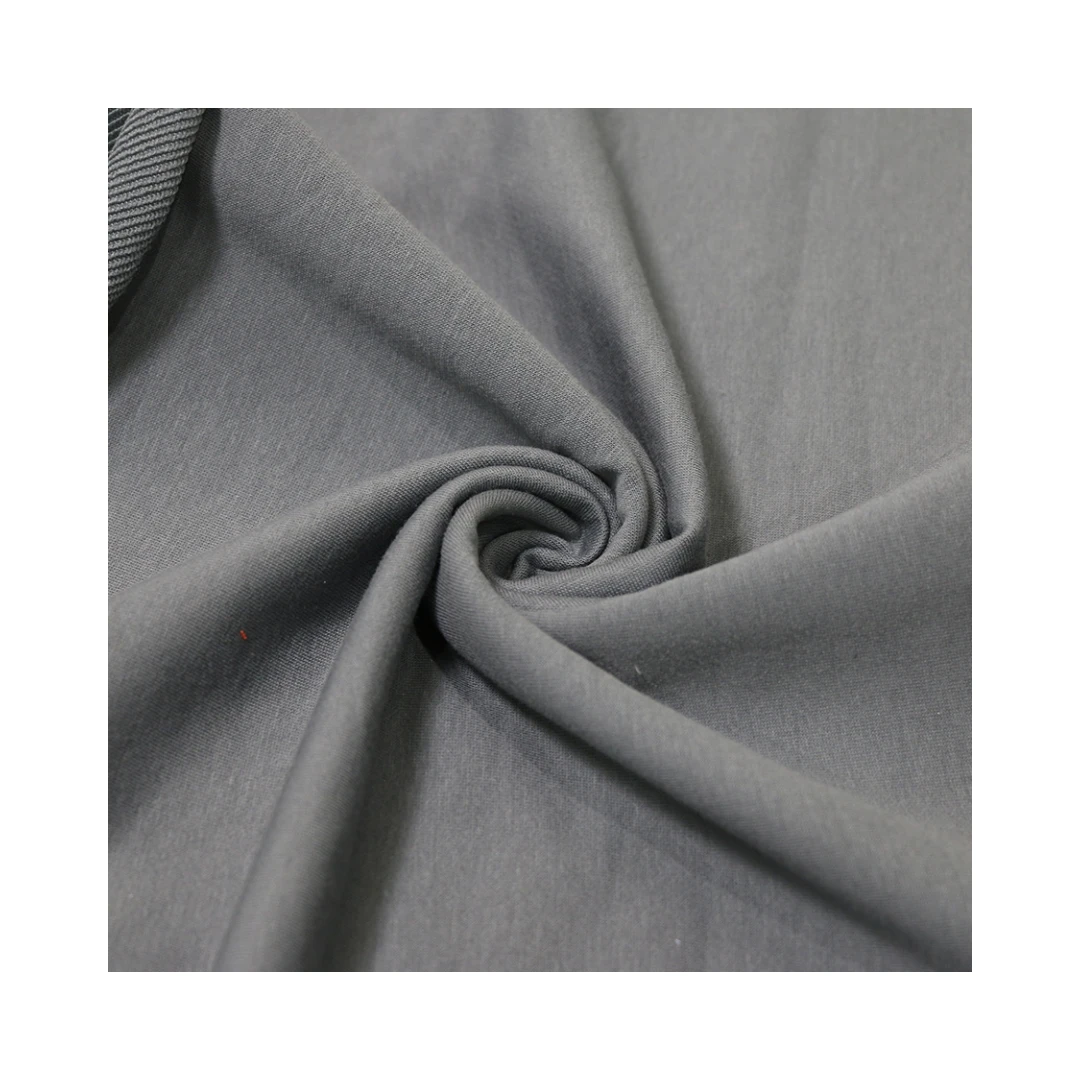 New Arrival Knitting 70%C 25%P 5%Sp Cvc Terry Anti-Static And Wrinkle-Resistant Dyed Fabric For Blazer