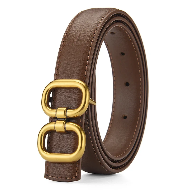 2024 Genuine Leather Belt For Lady Belt Fashionable With Jeans Designer Leather Belt For Women