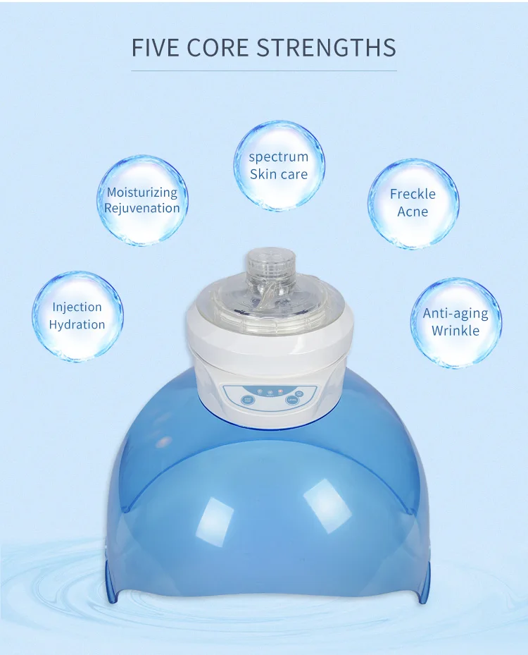 BOWKET H2O2 Facial Skin Care Spa Moisturizing Mask Beauty Atomizer  Hydrogen Mask Machine oxygen jet